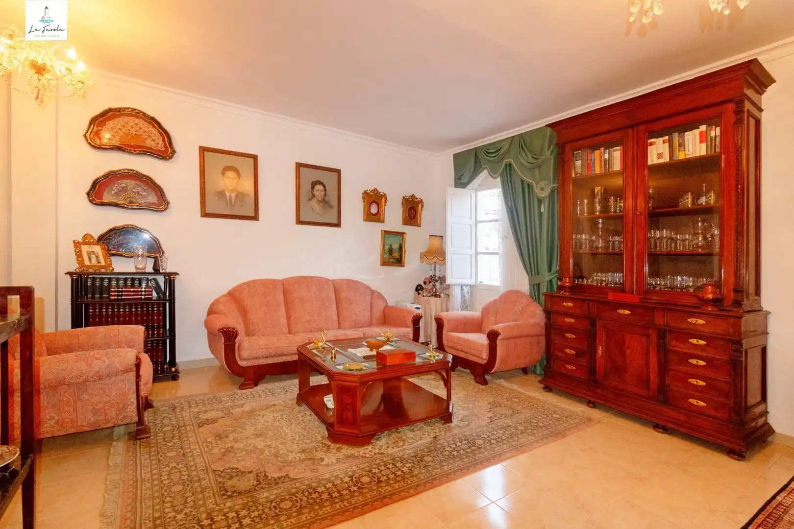 Living room of Houses for sale in Archidona  with Private garden, Terrace and Balcony