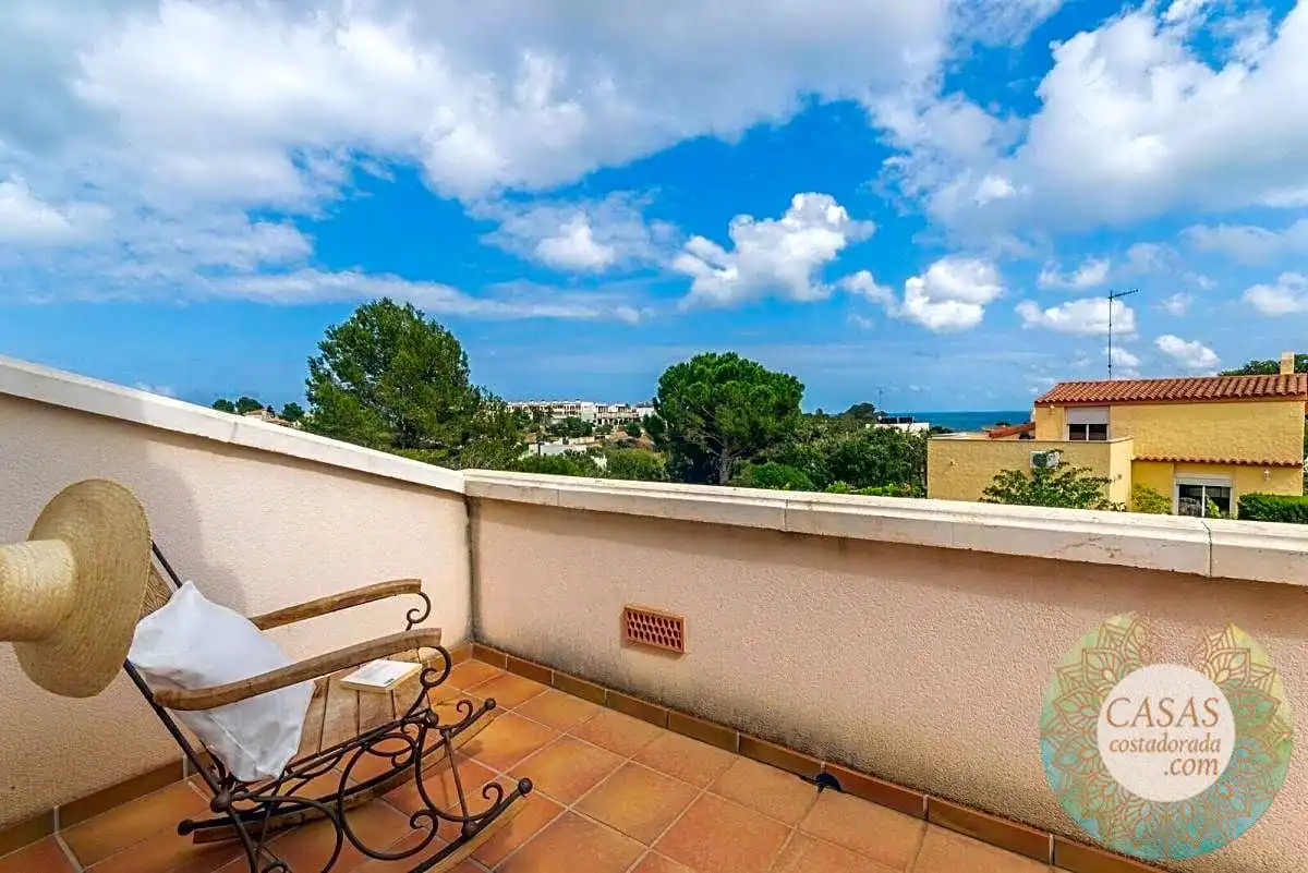 Terrassa de Casa o xalet en venda en L'Ampolla amb Jardí privat, Terrassa i Piscina