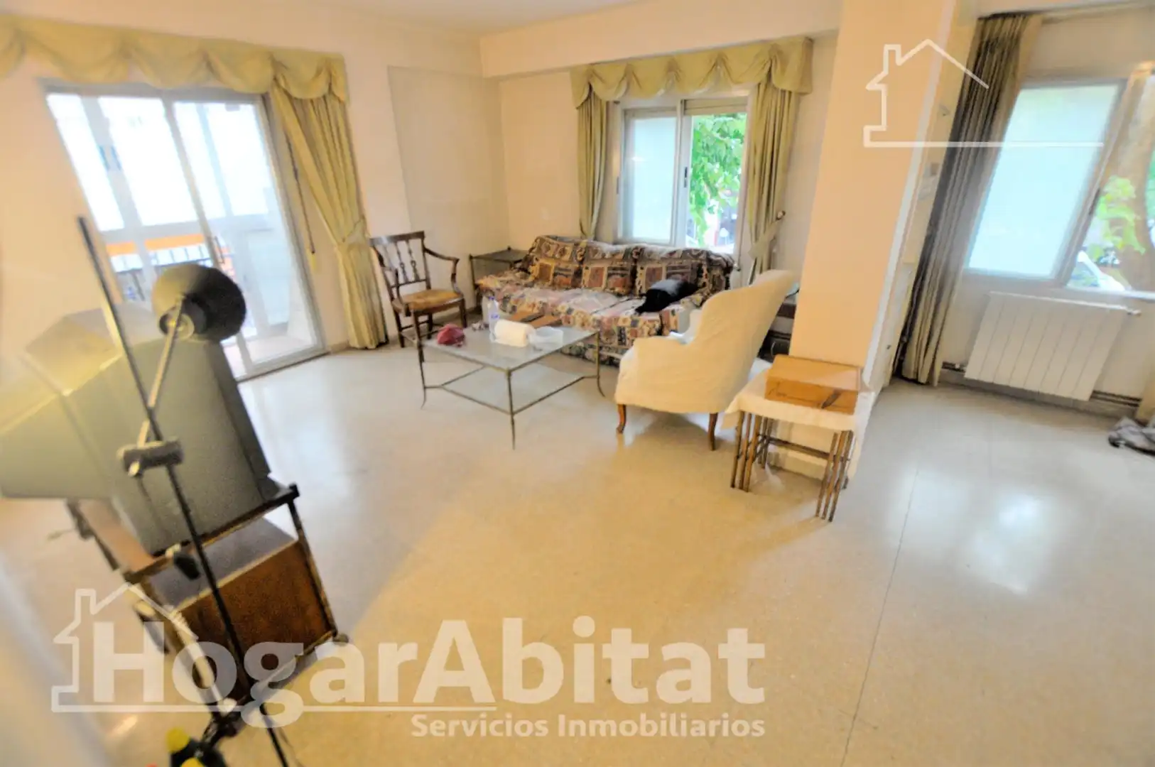 Sala de estar de Piso en venta en Valencia con Calefacción y Balcón