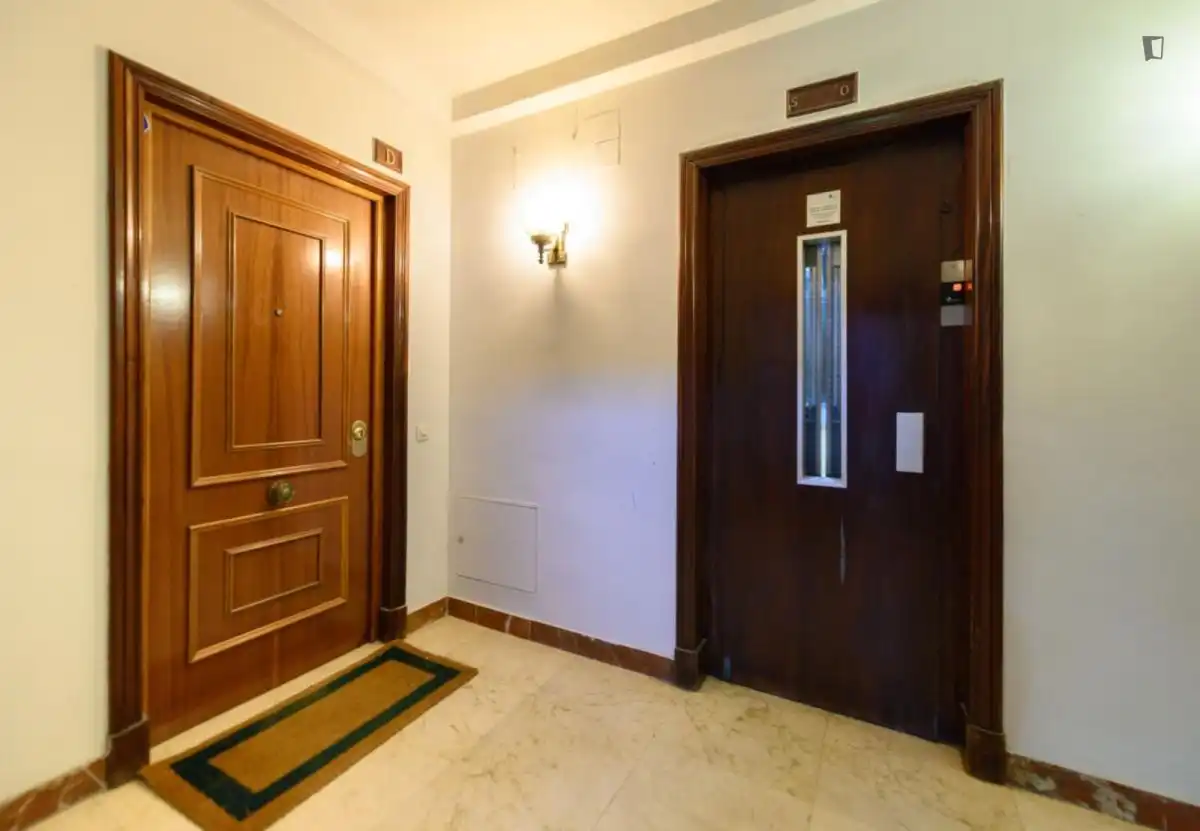 Apartament de lloguer en Madrid amb Aire condicionat, Moblat i Forn