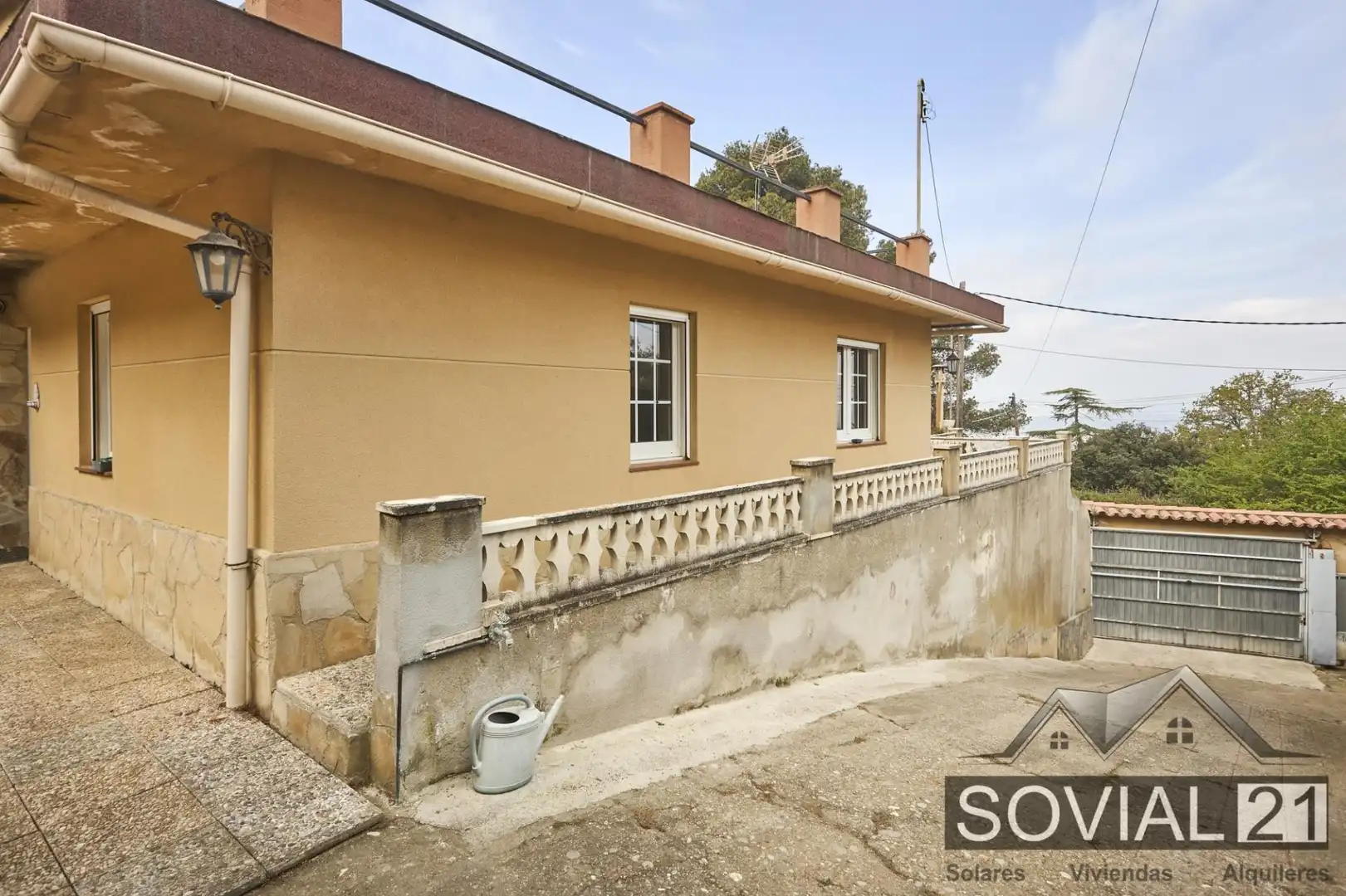 Vista exterior de Casa o chalet en venta en Barcelona con Calefacción, Jardín privado y Terraza