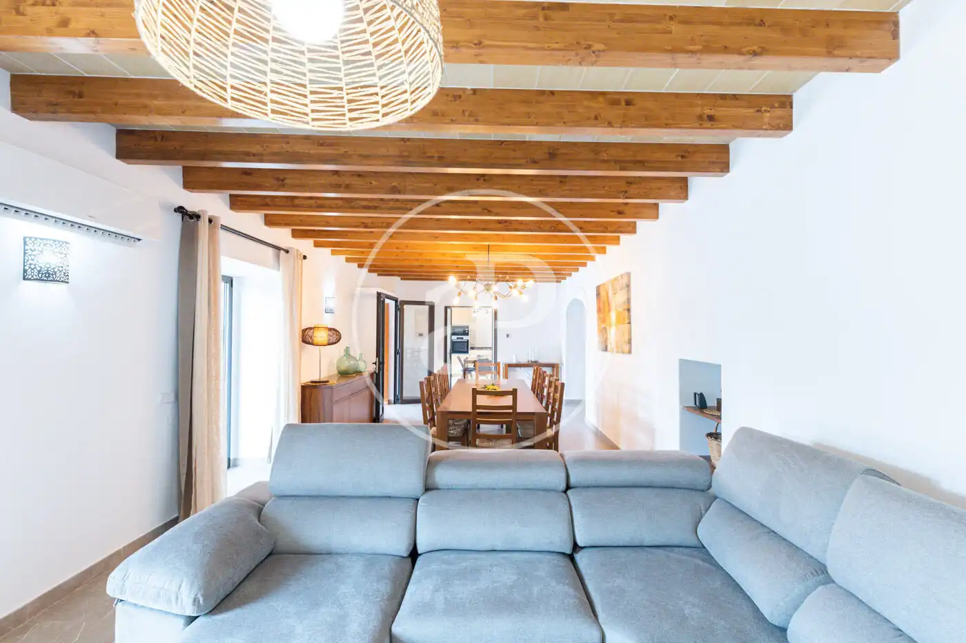 Living room of Houses for rent in Felanitx  with Air Conditioner, Private garden and Swimming Pool