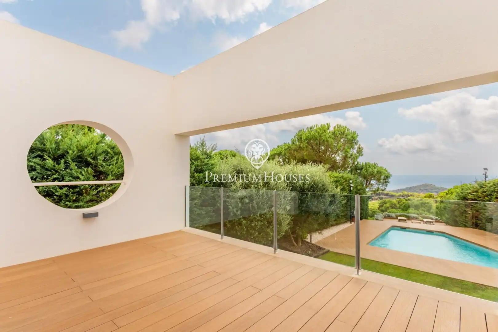 Terrassa de Casa o xalet en venda en Sant Andreu de Llavaneres amb Aire condicionat, Calefacció i Jardí privat