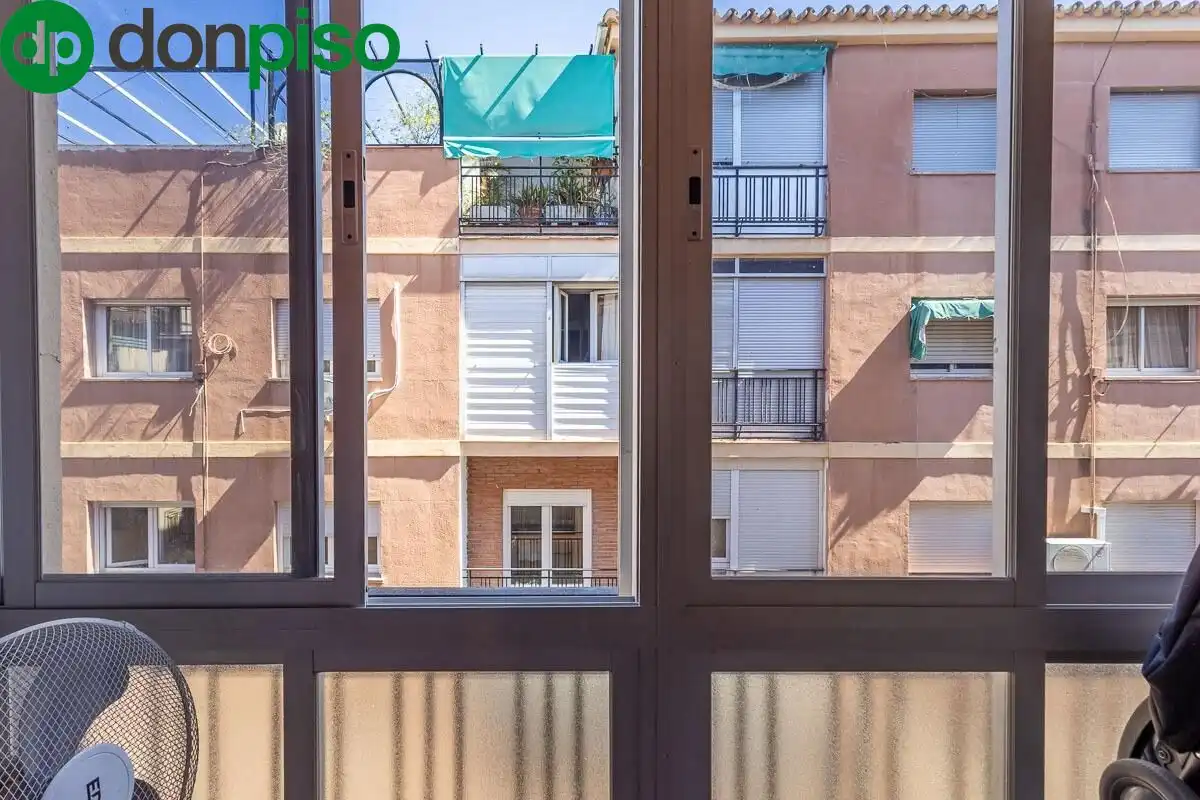 Balcony of Flat for sale in Granada  with Air Conditioner