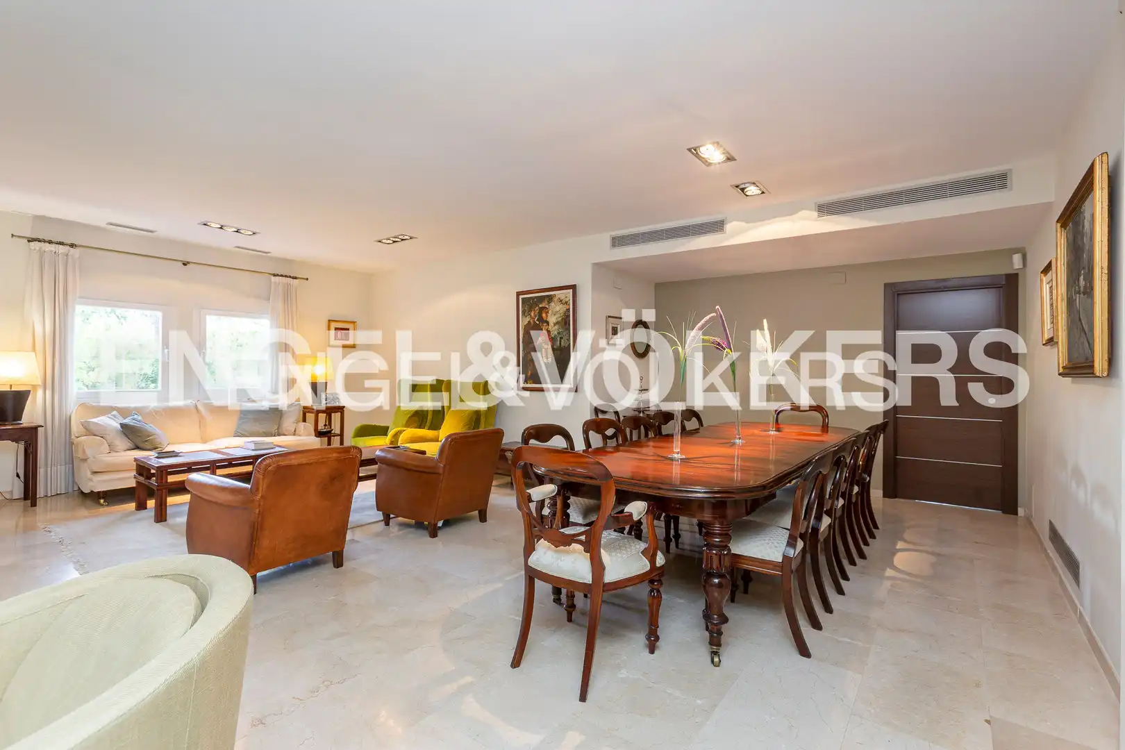 Dining room of Houses for rent in Boadilla del Monte  with Air Conditioner, Heating and Private garden
