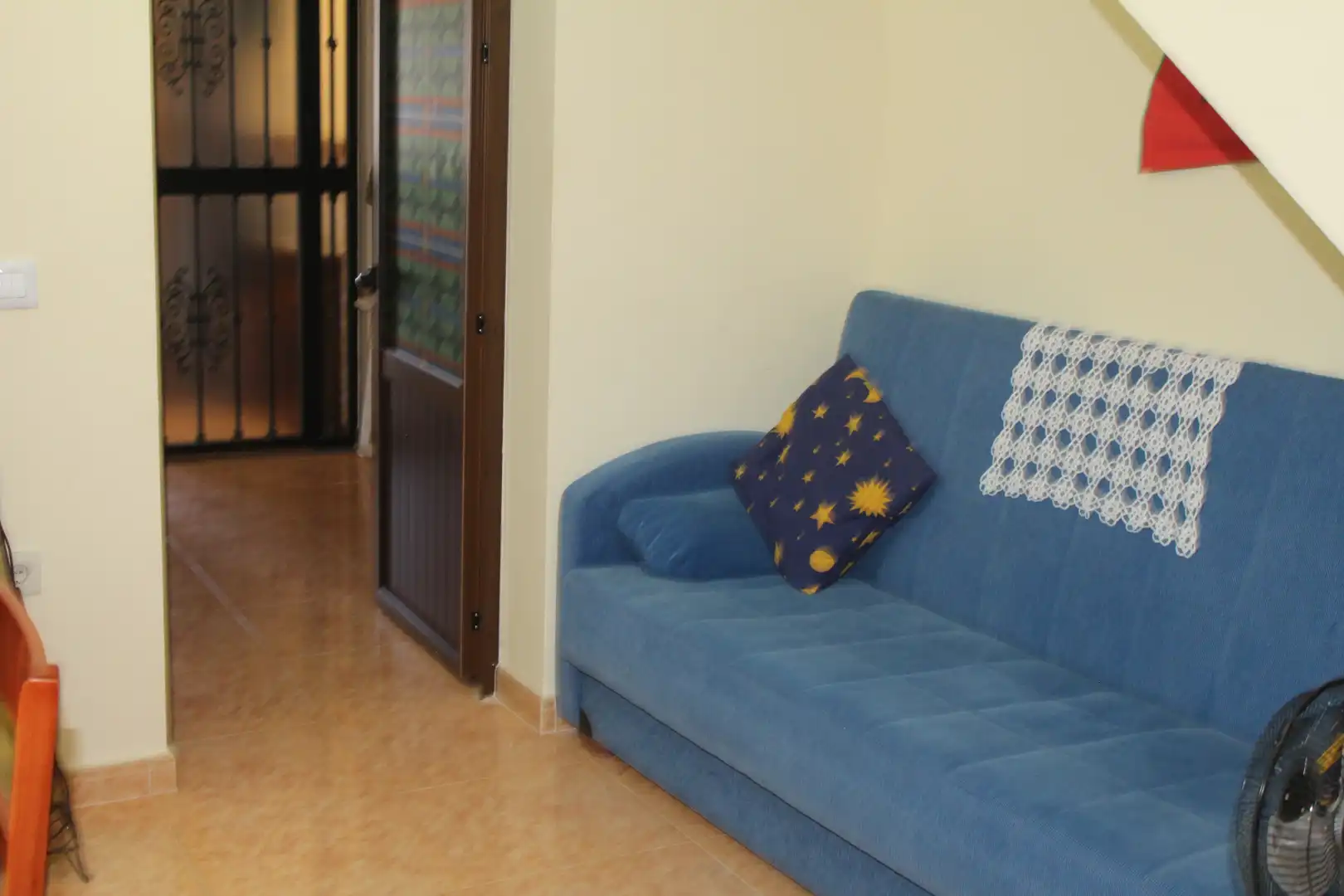 Sala de estar de Casa o chalet en venta en Arroyomolinos de León con Aire acondicionado, Jardín privado y Terraza