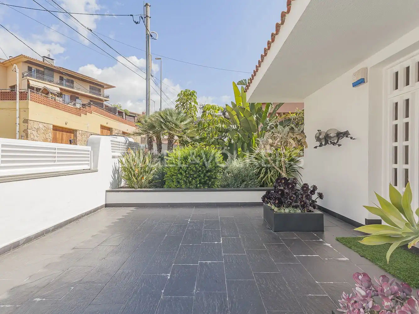 Terrassa de Casa o xalet en venda en Mataró amb Aire condicionat, Calefacció i Jardí privat