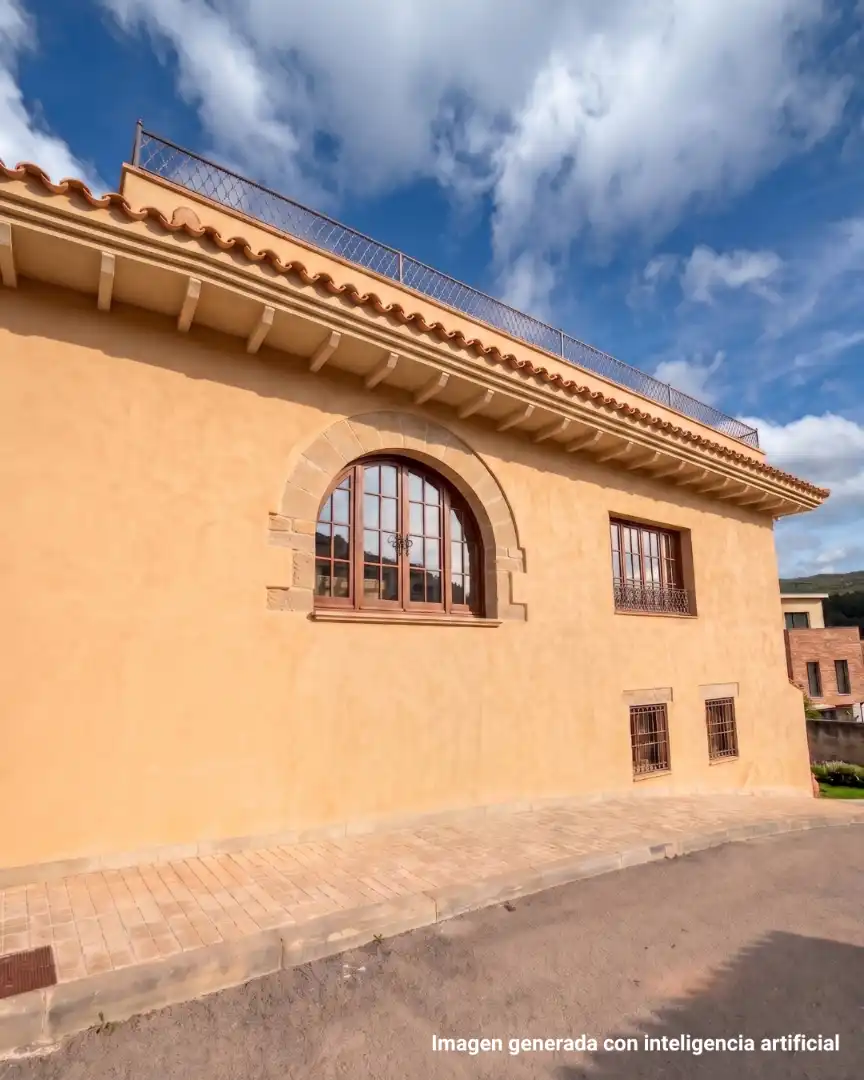 Vista exterior de Casa adosada en venta en Carme