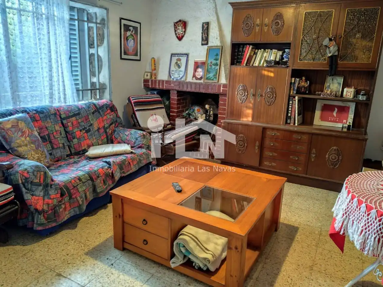 Sala de estar de Casa o chalet en venta en Navalperal de Pinares con Calefacción, Jardín privado y Terraza