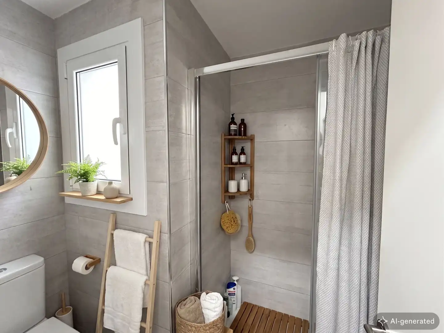 Bathroom of Flat for sale in Barcelona  with Air Conditioner, Heating and Private garden