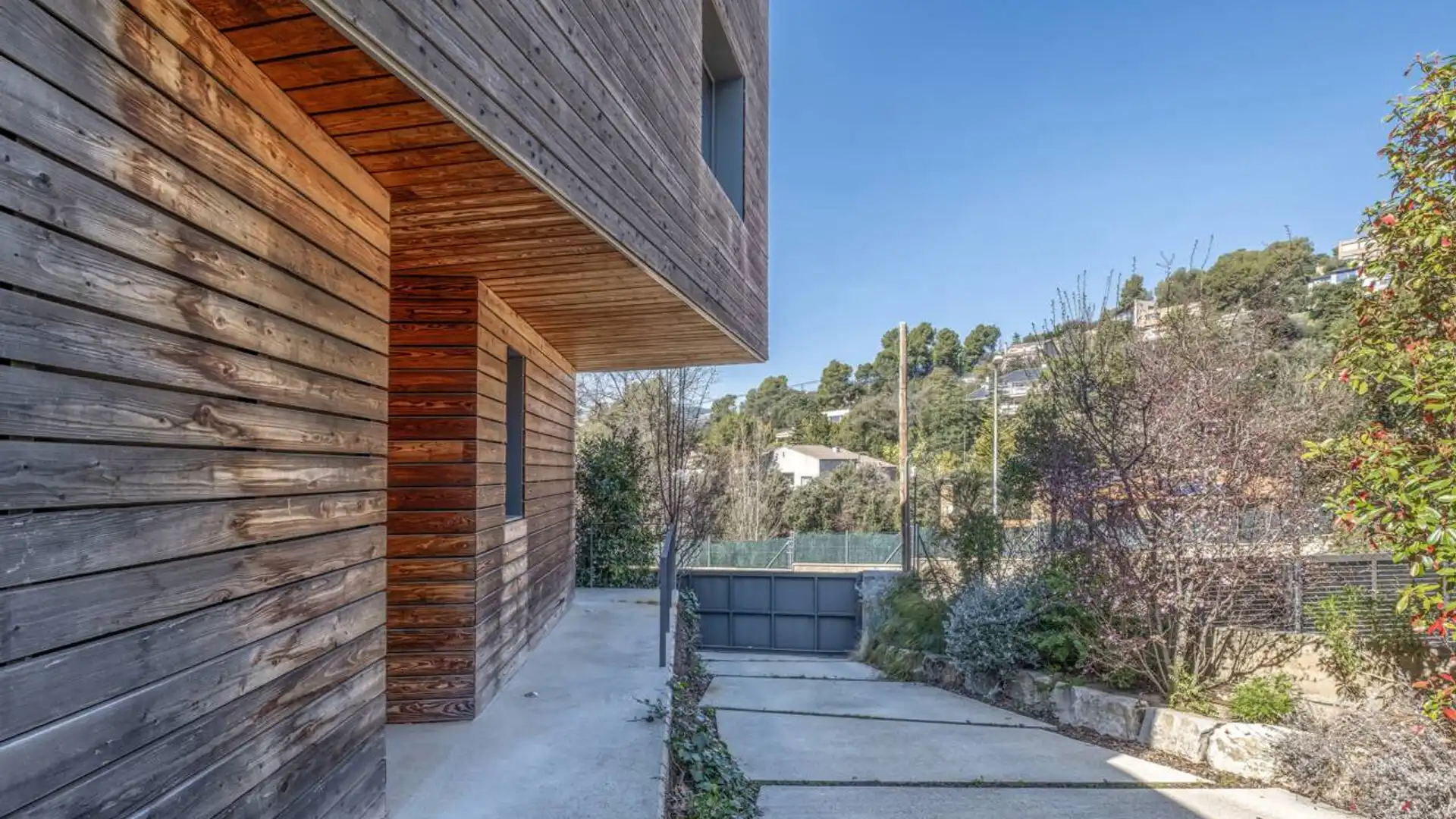 Vista exterior de Casa o chalet en venta en Matadepera con Aire acondicionado, Calefacción y Jardín privado