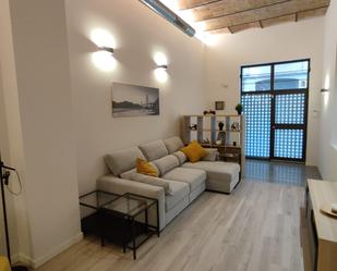 Living room of Planta baja for sale in  Barcelona Capital  with Air Conditioner and Terrace