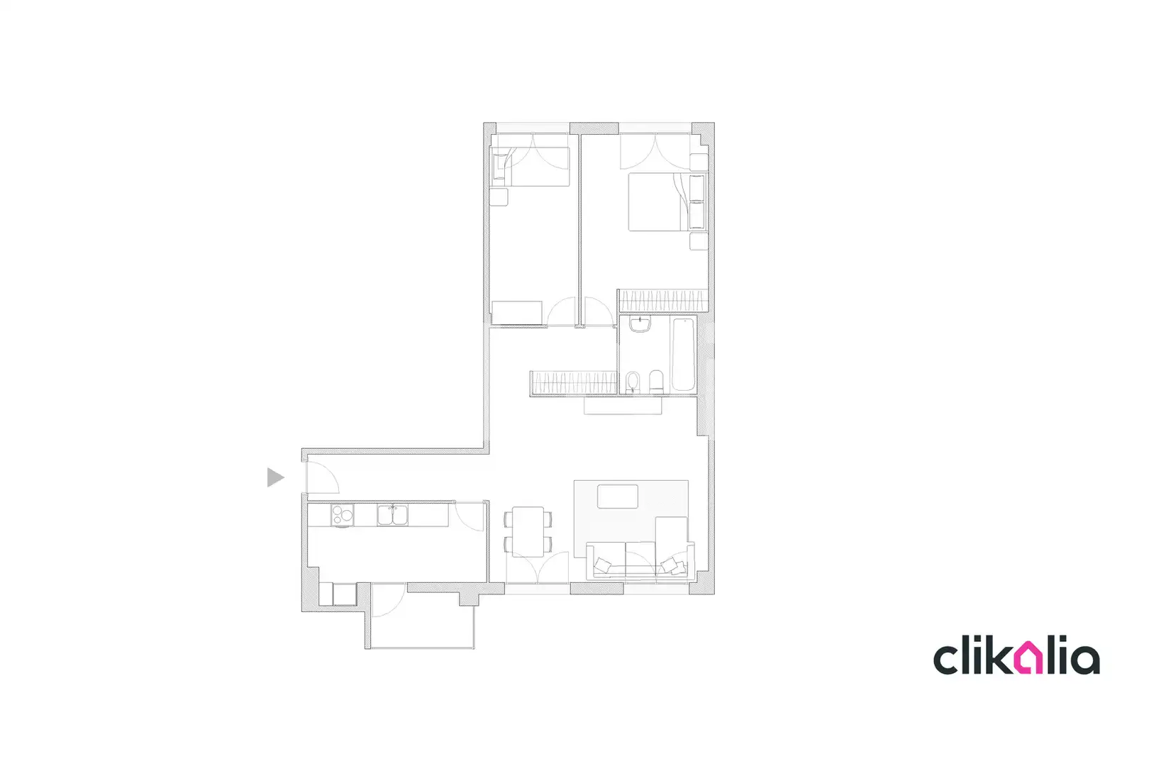 Flat for sale in Madrid  with Heating, Storage room and Swimming Pool
