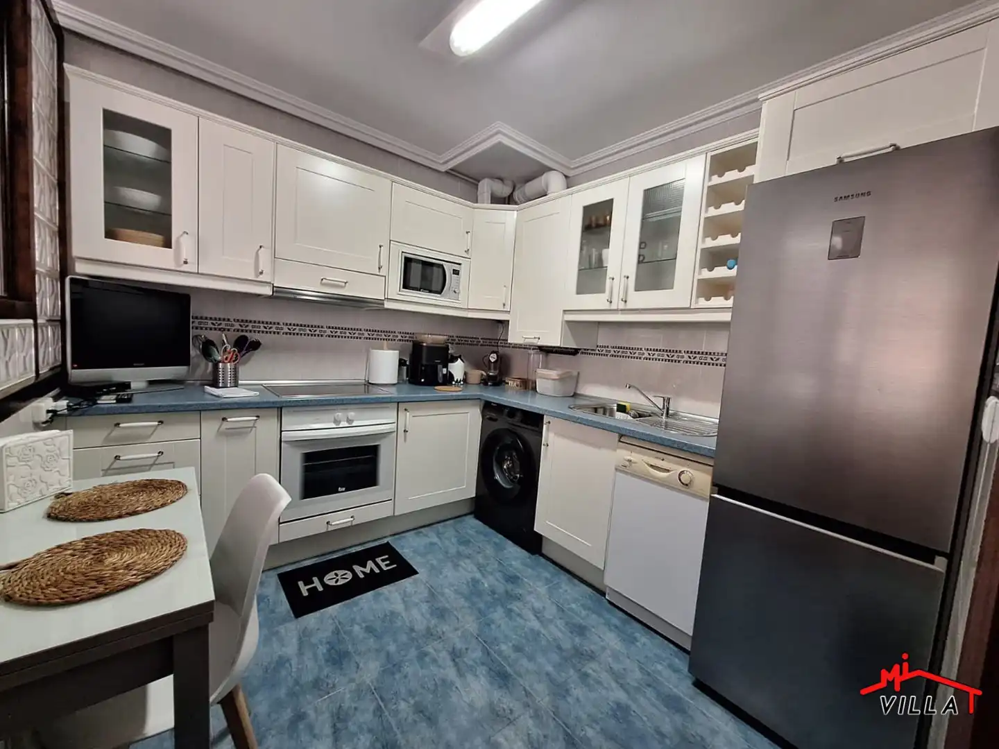 Küche von Wohnung zur Miete in Bárcena de Cicero mit Heizung und Möbliert