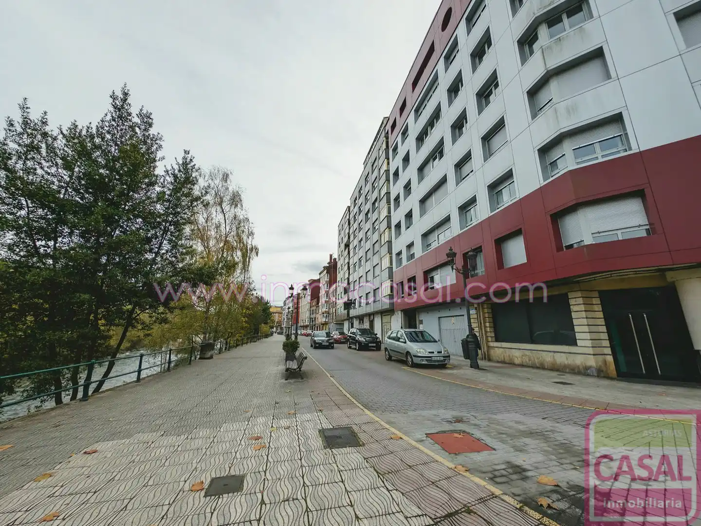 Vista exterior de Piso en venta en Langreo con Calefacción, Terraza y Trastero