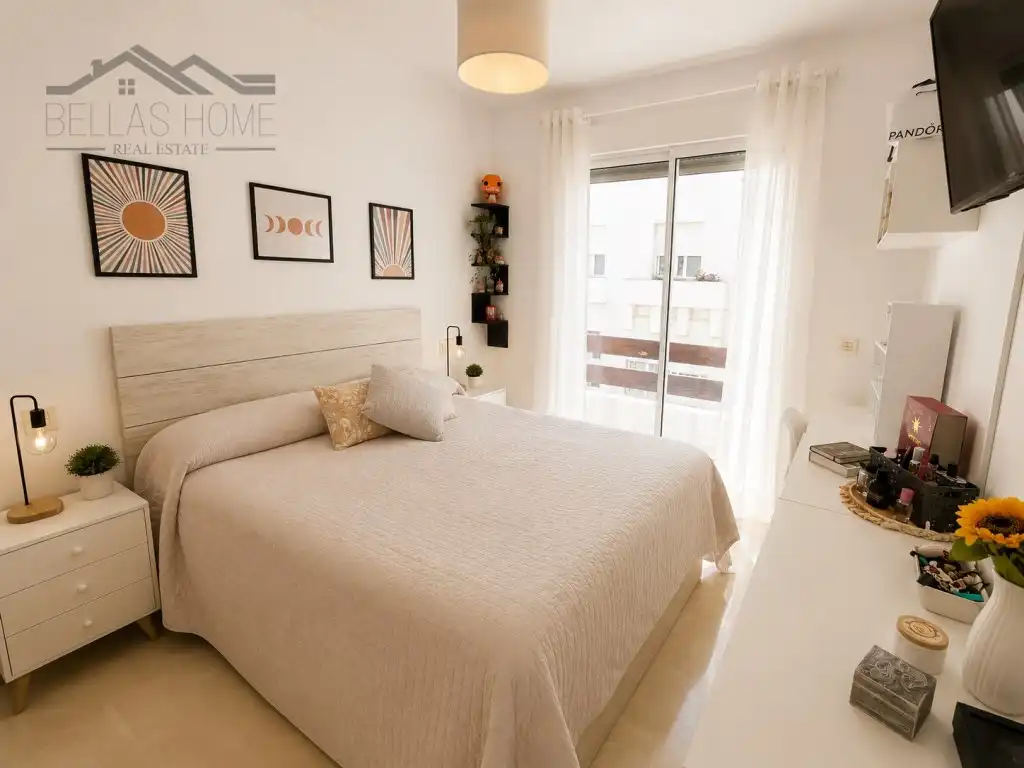 Schlafzimmer von Maisonette zum Verkauf in Estepona mit Klimaanlage, Terrasse und Schwimmbad