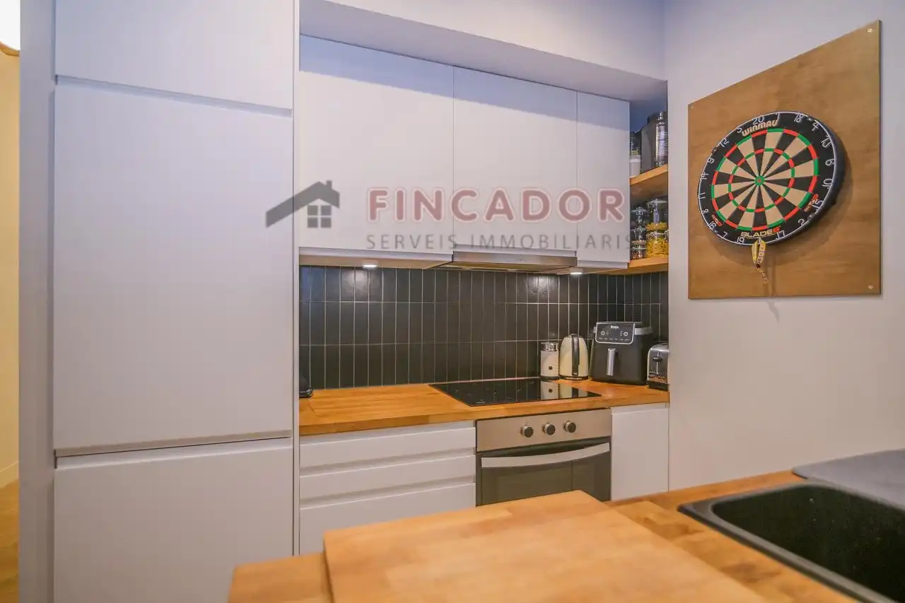 Cocina de Piso en venta en Barcelona con Aire acondicionado, Calefacción y Parquet