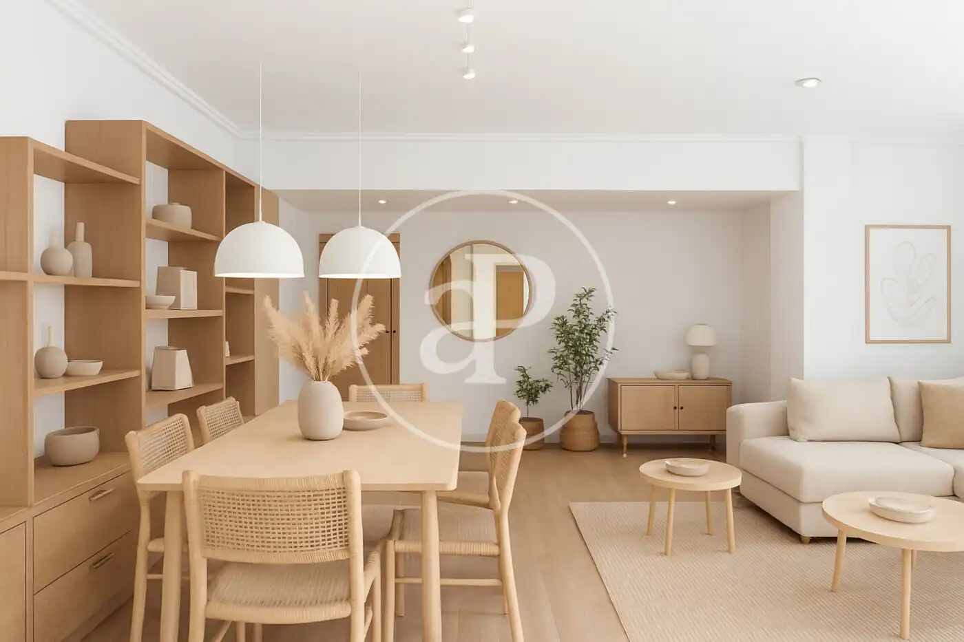 Sala de estar de Piso en venta en Valencia con Aire acondicionado, Calefacción y Balcón