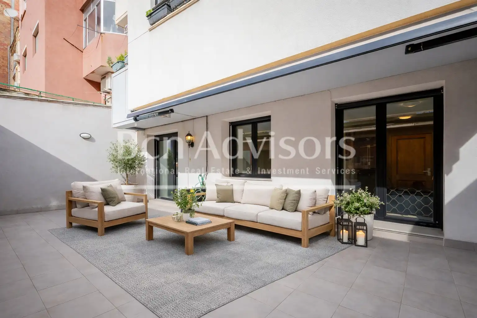 Terrace of Flat for sale in Barcelona  with Air Conditioner, Heating and Parquet flooring