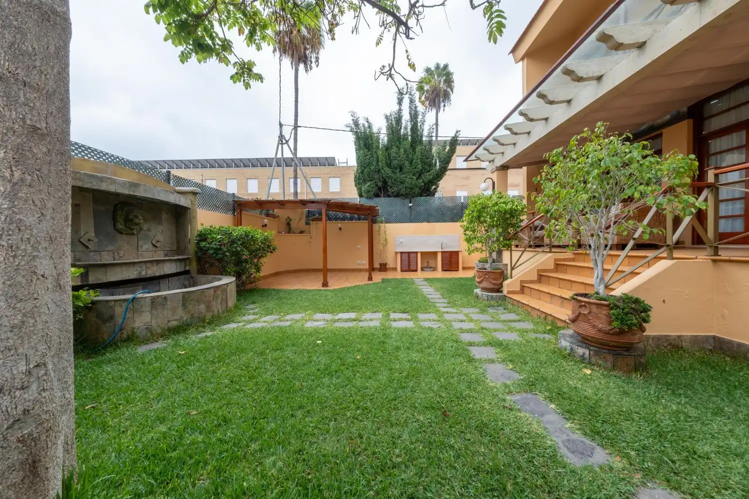 Jardín de Casa o chalet en venta en Centro