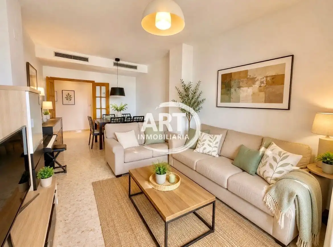 Sala de estar de Piso en venta en Paterna con Aire acondicionado, Calefacción y Terraza