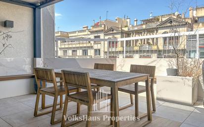 Terrace of Apartment for sale in  Barcelona Capital  with Air Conditioner, Terrace and Balcony