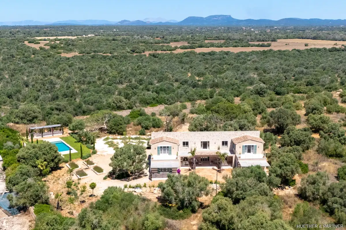 Vista exterior de Finca rústica en venta en Campos con Aire acondicionado, Calefacción y Terraza