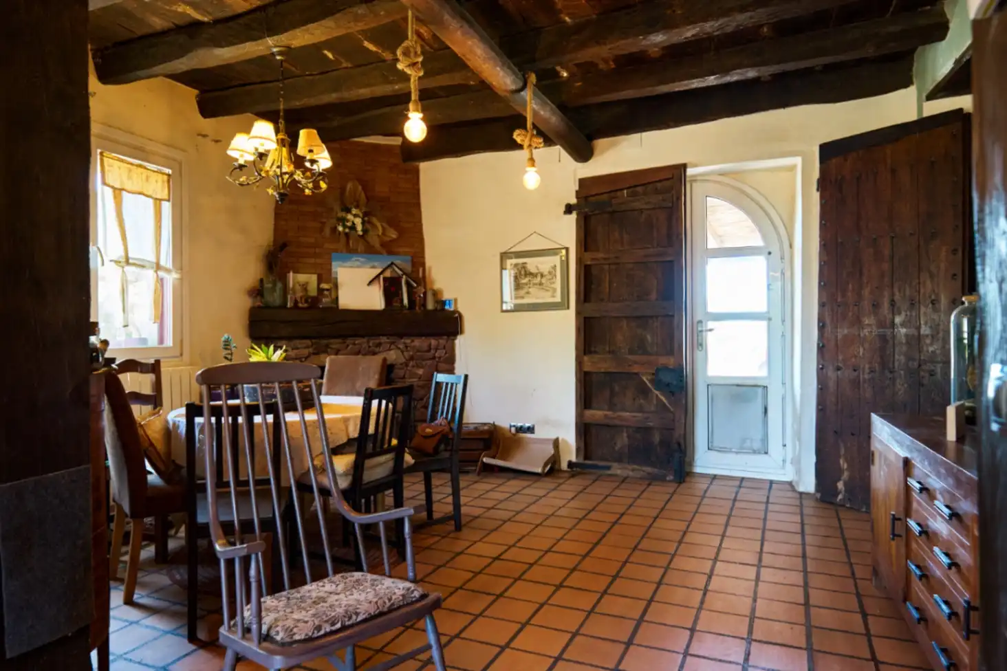 Dining room of Country homes for sale in Santa Eulàlia de Ronçana  with Air Conditioner and Swimming Pool