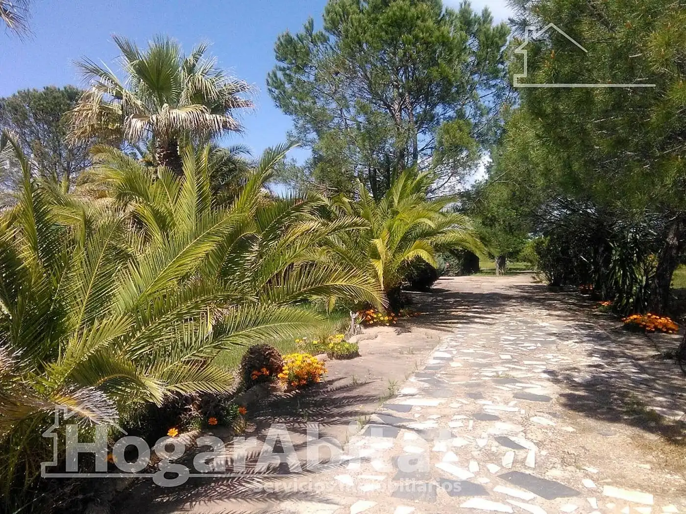 Vista exterior de Casa o xalet en venda en Badajoz amb Calefacció, Jardí privat i Terrassa