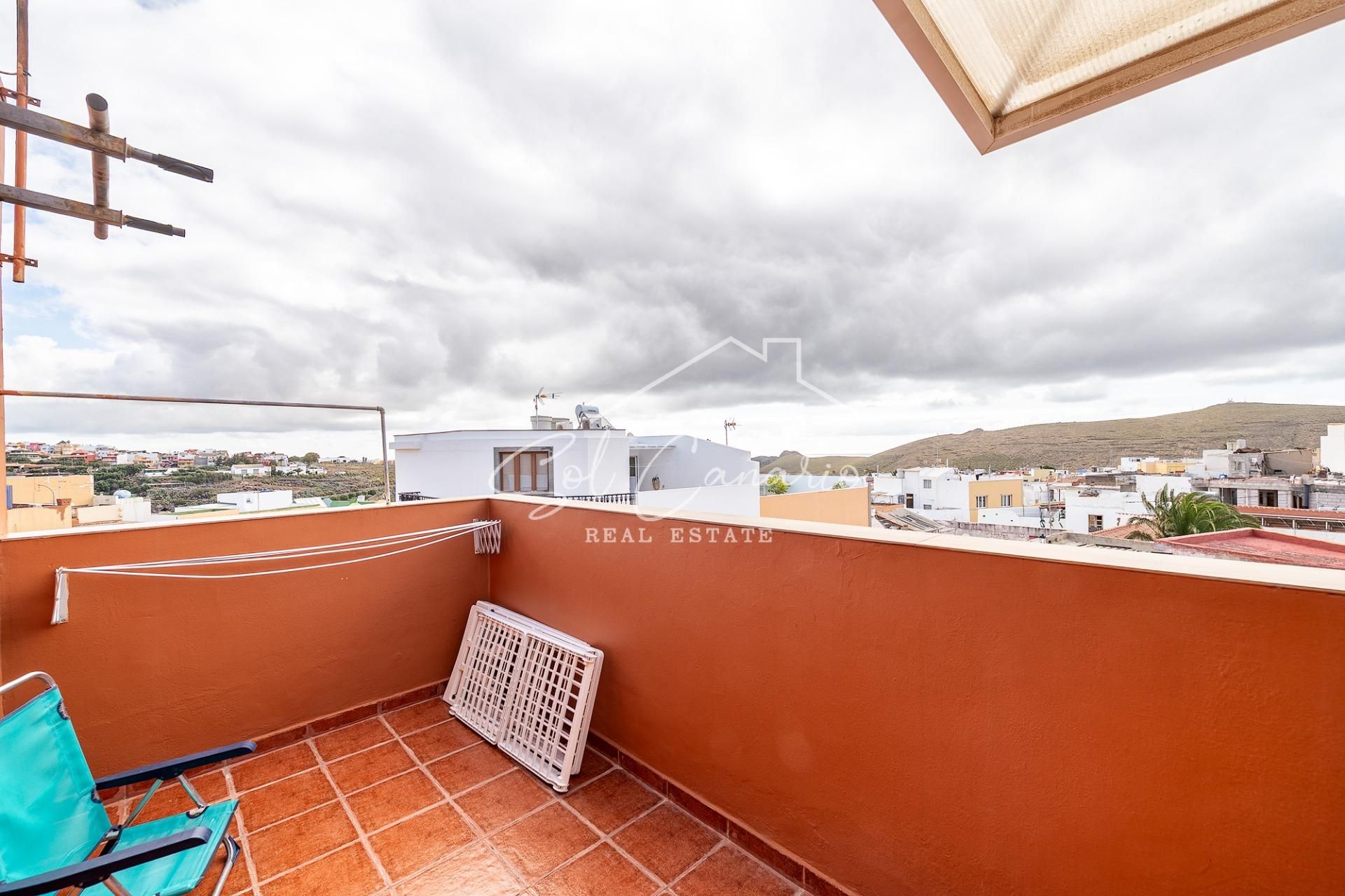 Terrace of Single-family semi-detached for sale in Agüimes  with Air Conditioner and Terrace