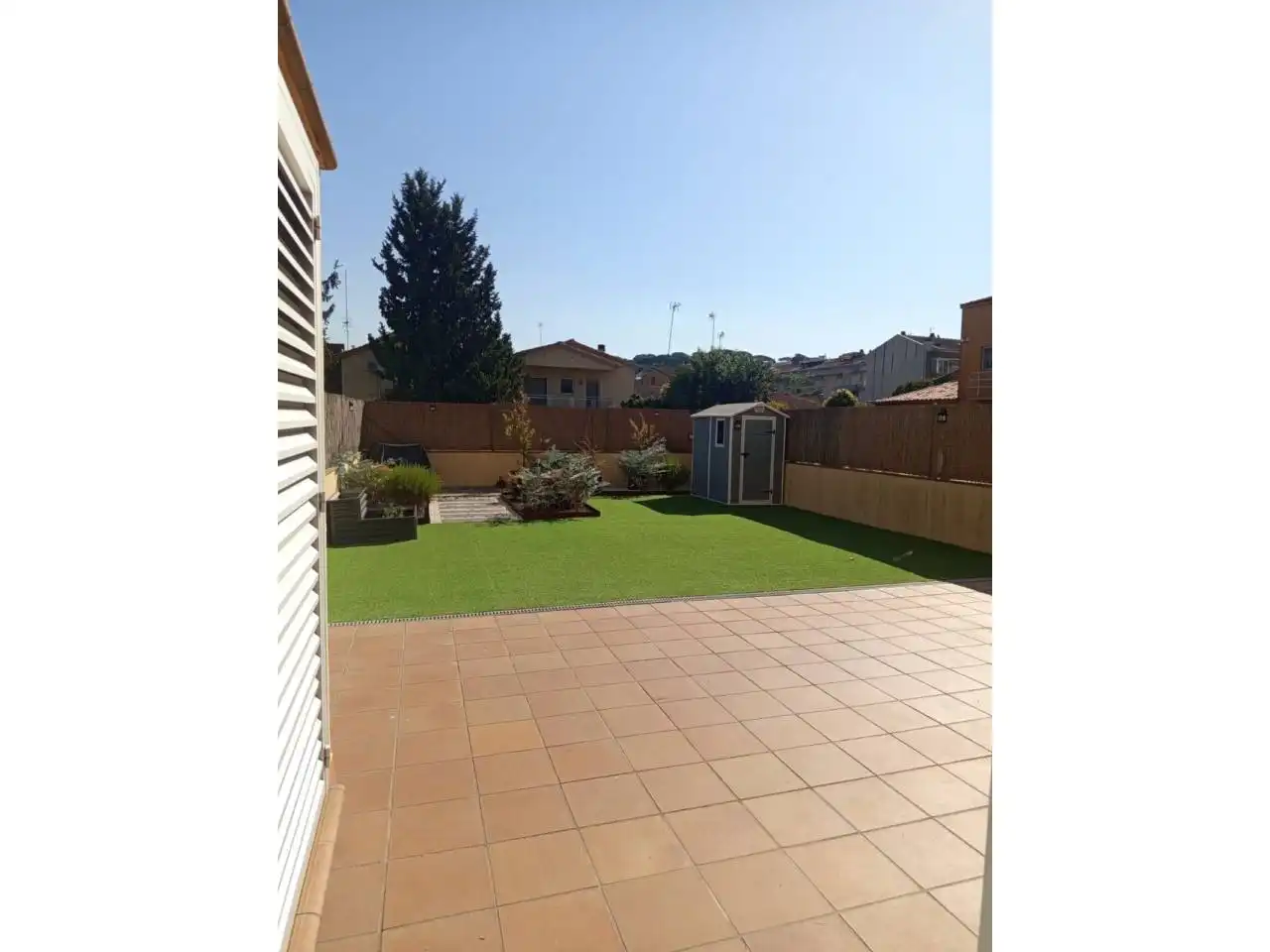 Terrace of Flat for sale in La Roca del Vallès  with Air Conditioner, Heating and Private garden
