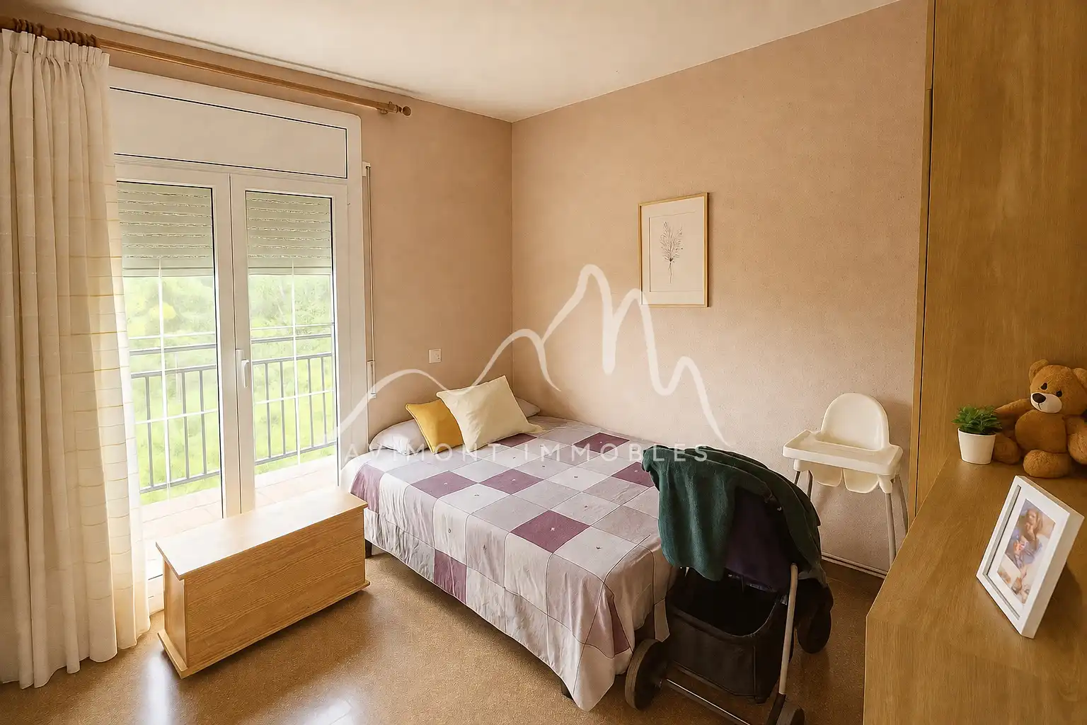 Habitación de Casa o chalet en venta en Piera con Aire acondicionado, Calefacción y Jardín privado