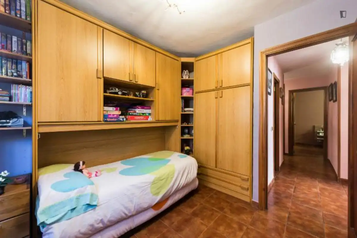 Bedroom of Apartments for rent in Madrid  with Air Conditioner, Heating and Furnished