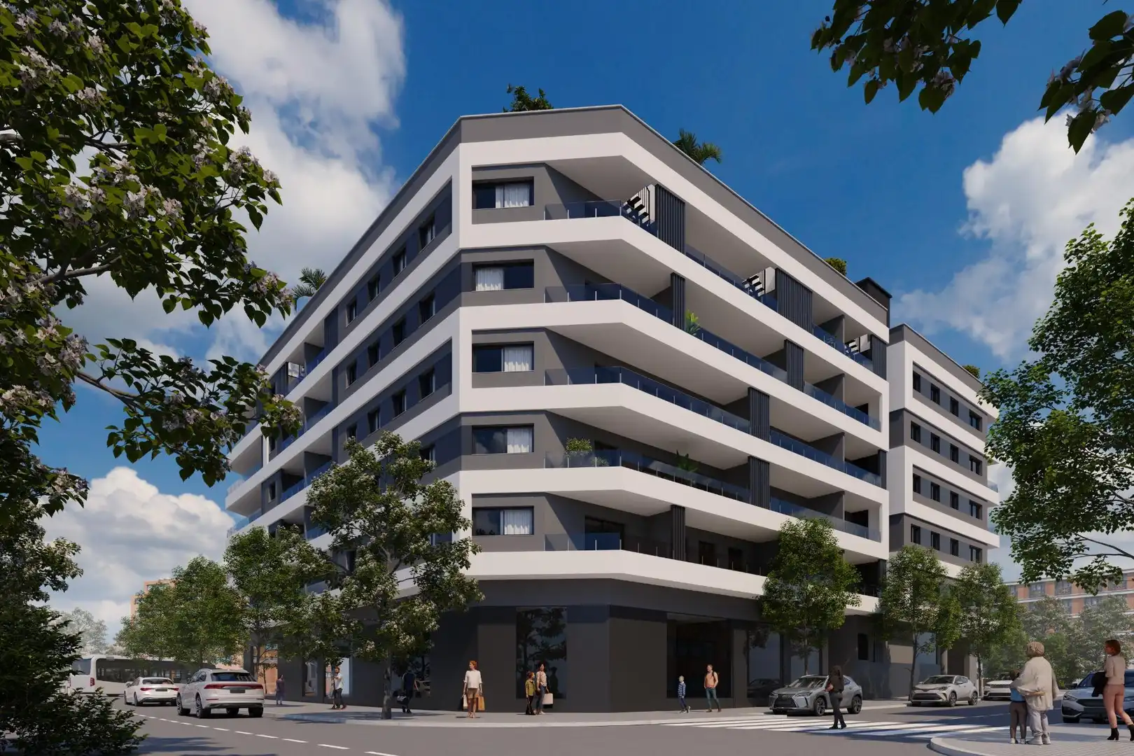 Vista exterior de Apartament en venda en Alicante / Alacant amb Aire condicionat, Calefacció i Terrassa