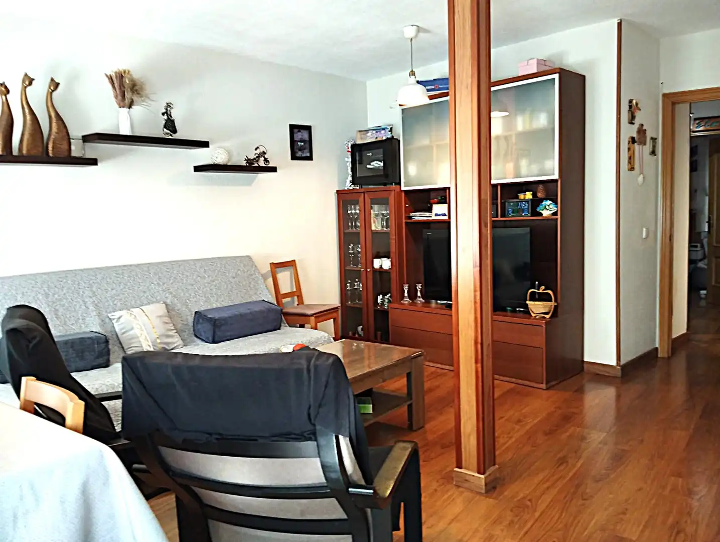 Sala d'estar de Pis en venda en Torrejón de Ardoz amb Aire condicionat, Calefacció i Parquet