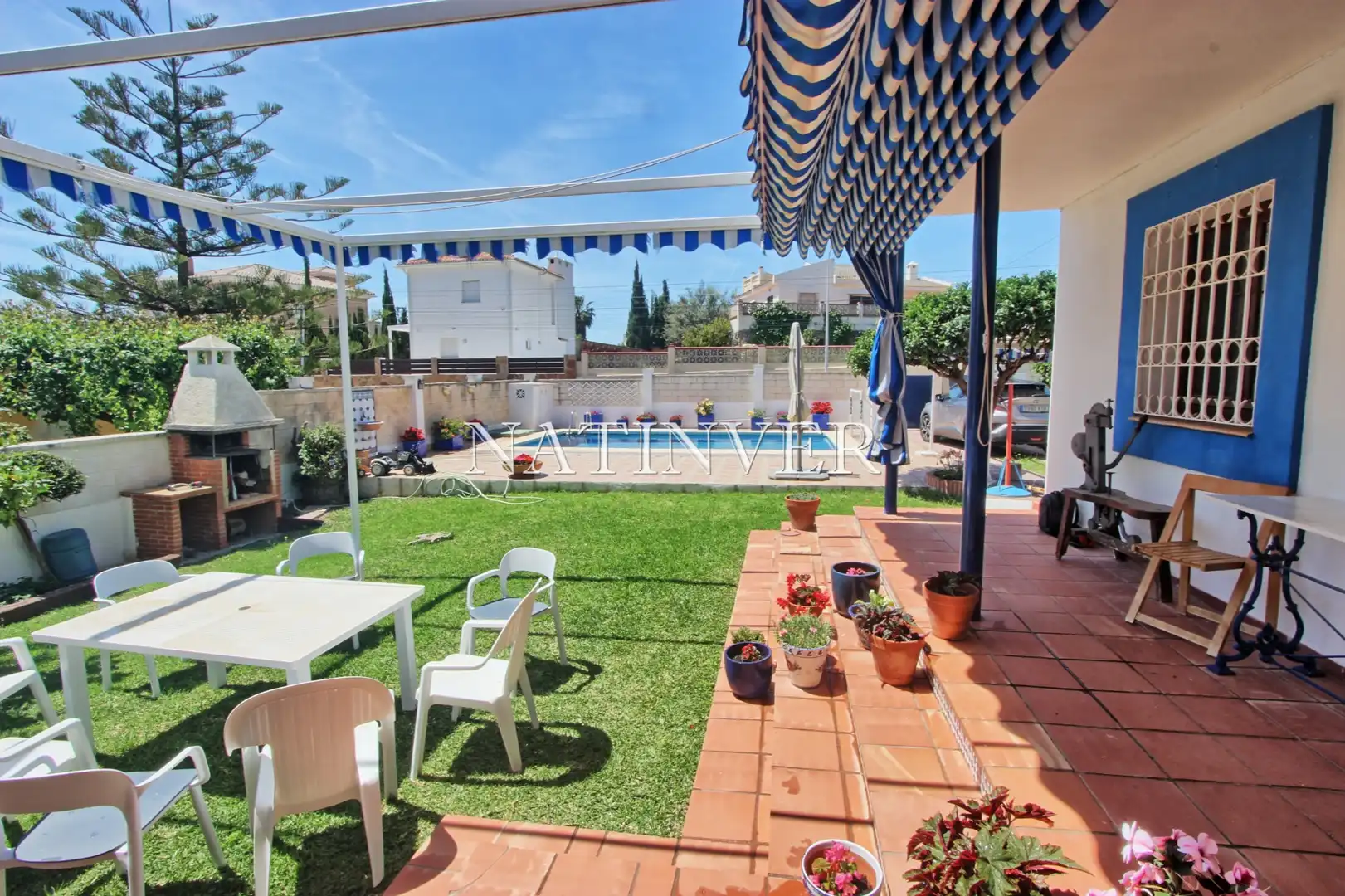 Jardín de Casa o chalet en venta en Vélez-Málaga con Jardín privado, Terraza y Piscina