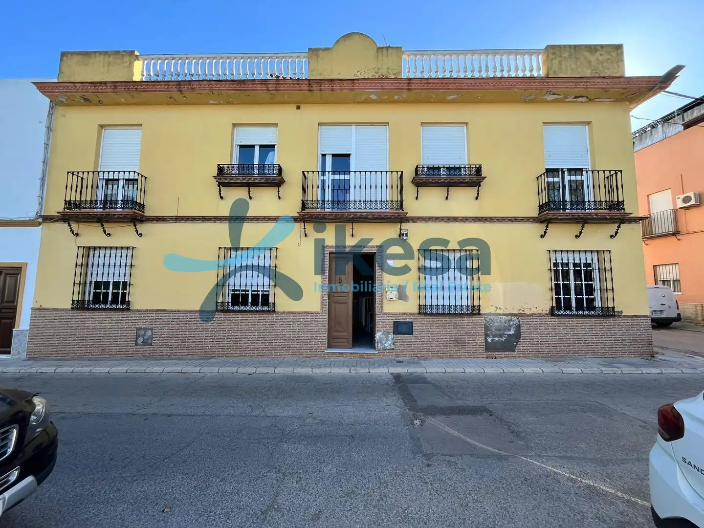 Vista exterior de Casa adosada en venta en El Viso del Alcor con Jardín privado