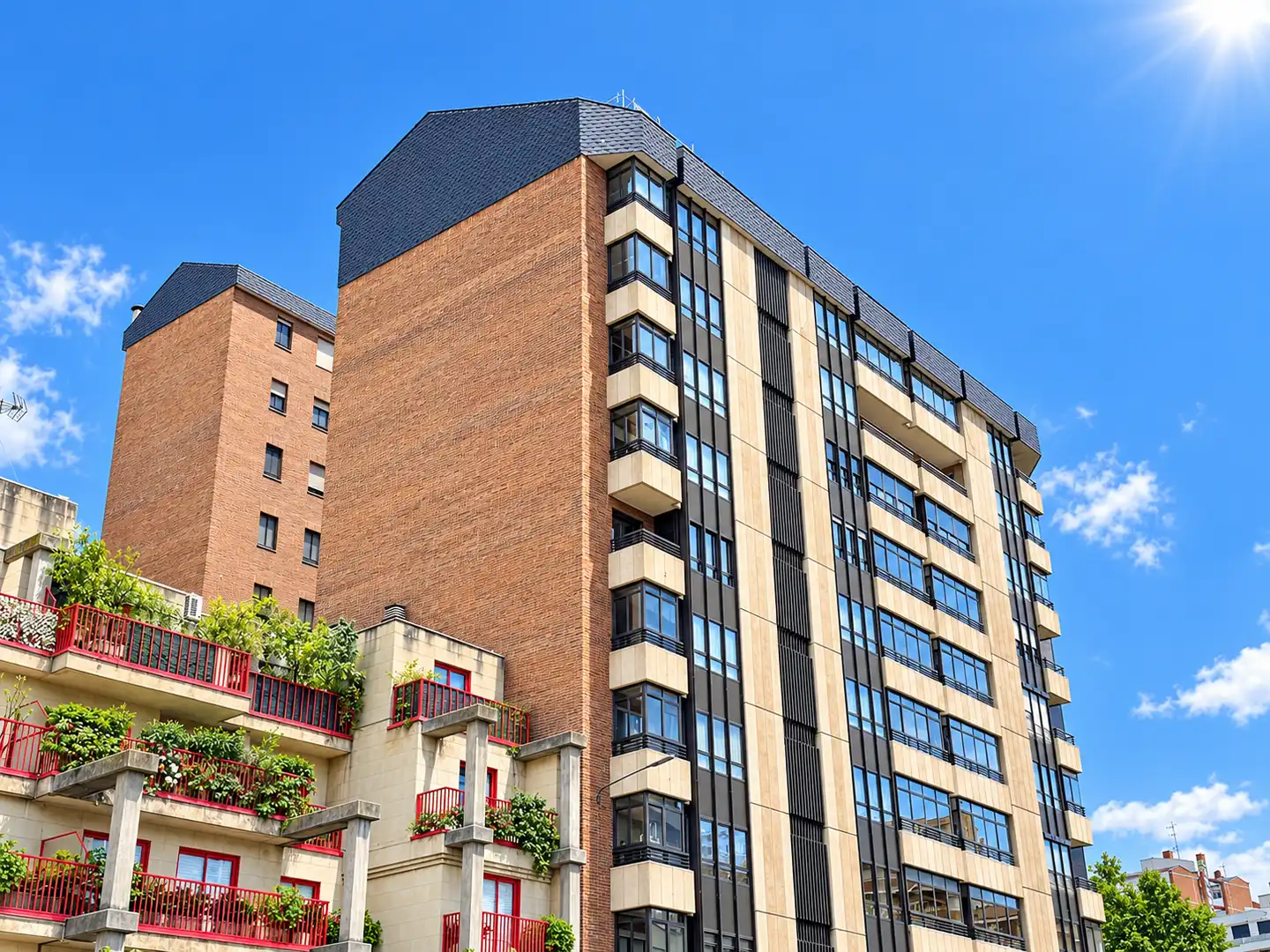 Vista exterior de Pis en venda en Valladolid amb Calefacció i Terrassa