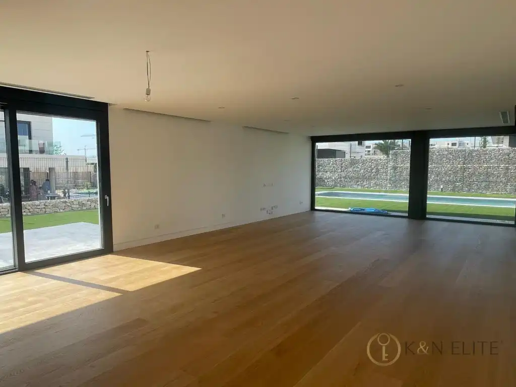 Sala d'estar de Casa o xalet de lloguer en Majadahonda