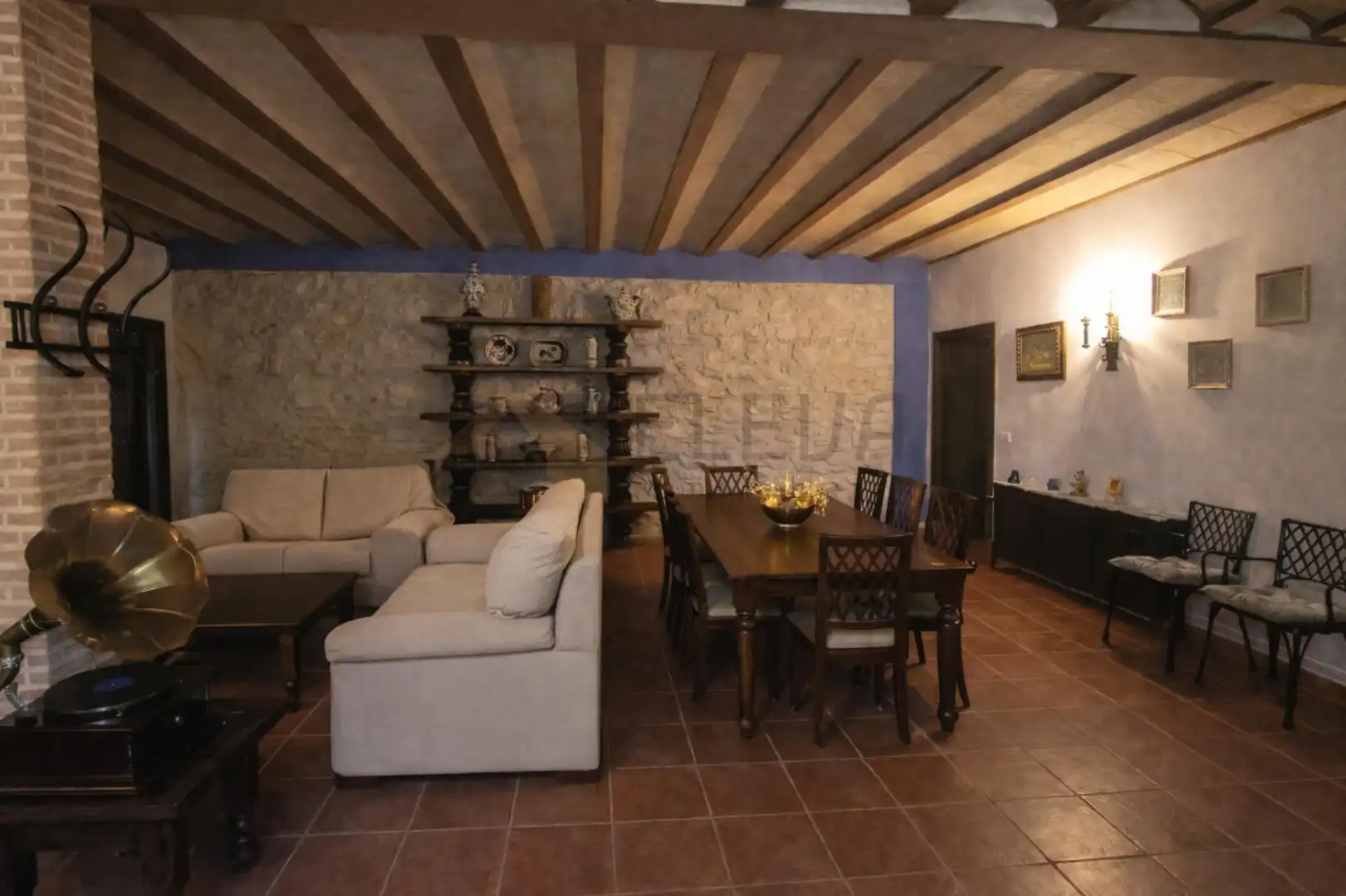 Living room of Flat for sale in Minaya  with Heating, Terrace and Furnished