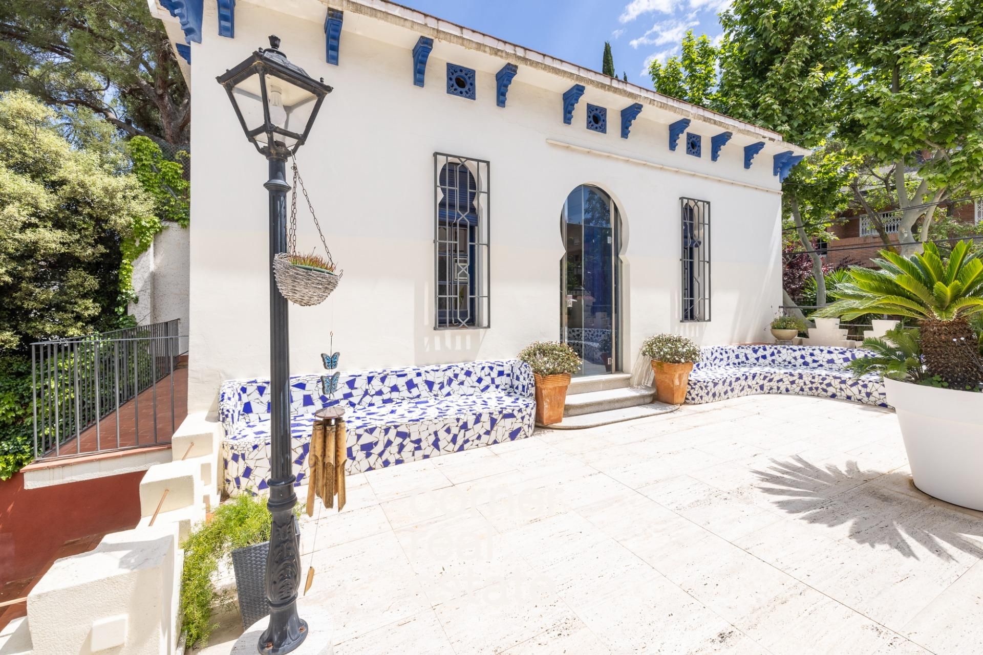 Exterior view of Study to rent in Sant Cugat del Vallès  with Air Conditioner, Heating and Private garden