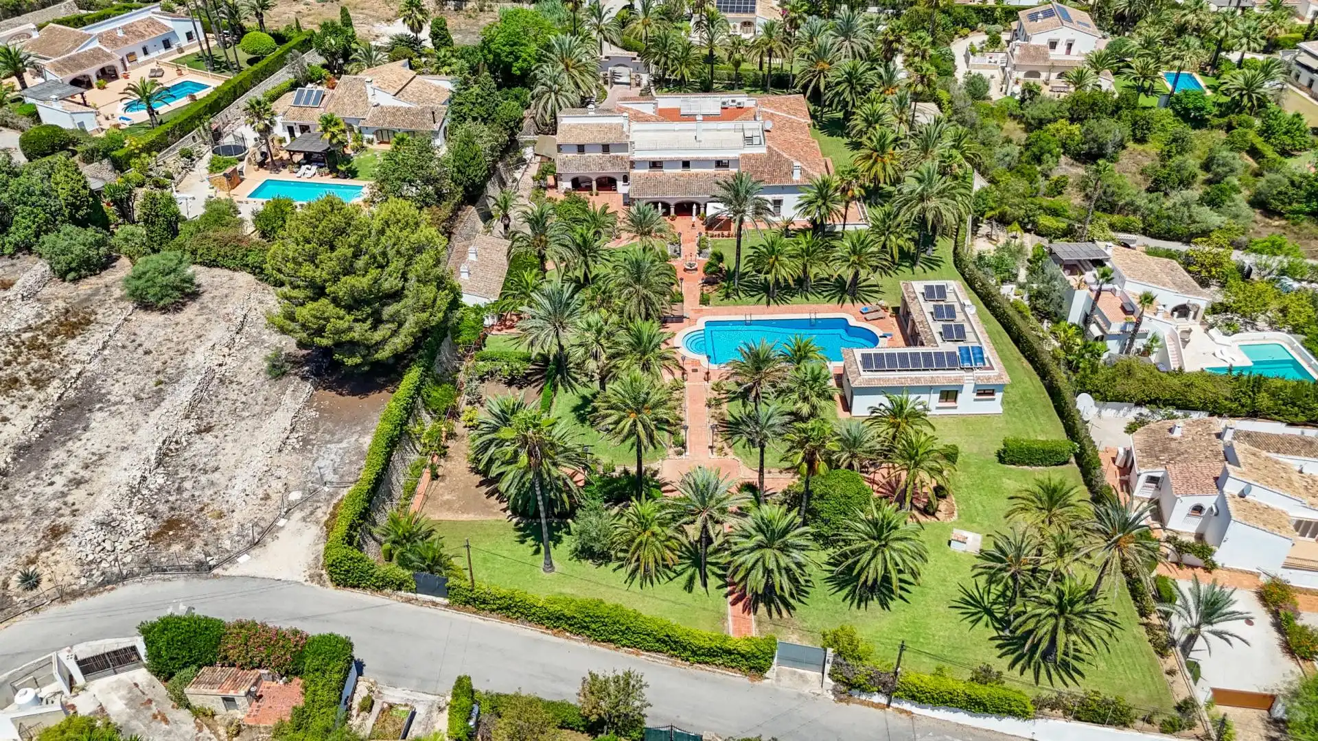 Exterior view of Houses for sale in Jávea / Xàbia  with Air Conditioner, Terrace and Storage room
