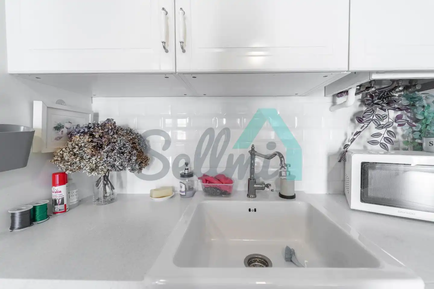 Cocina de Casa adosada en venta en Ribadeo con Calefacción, Jardín privado y Terraza
