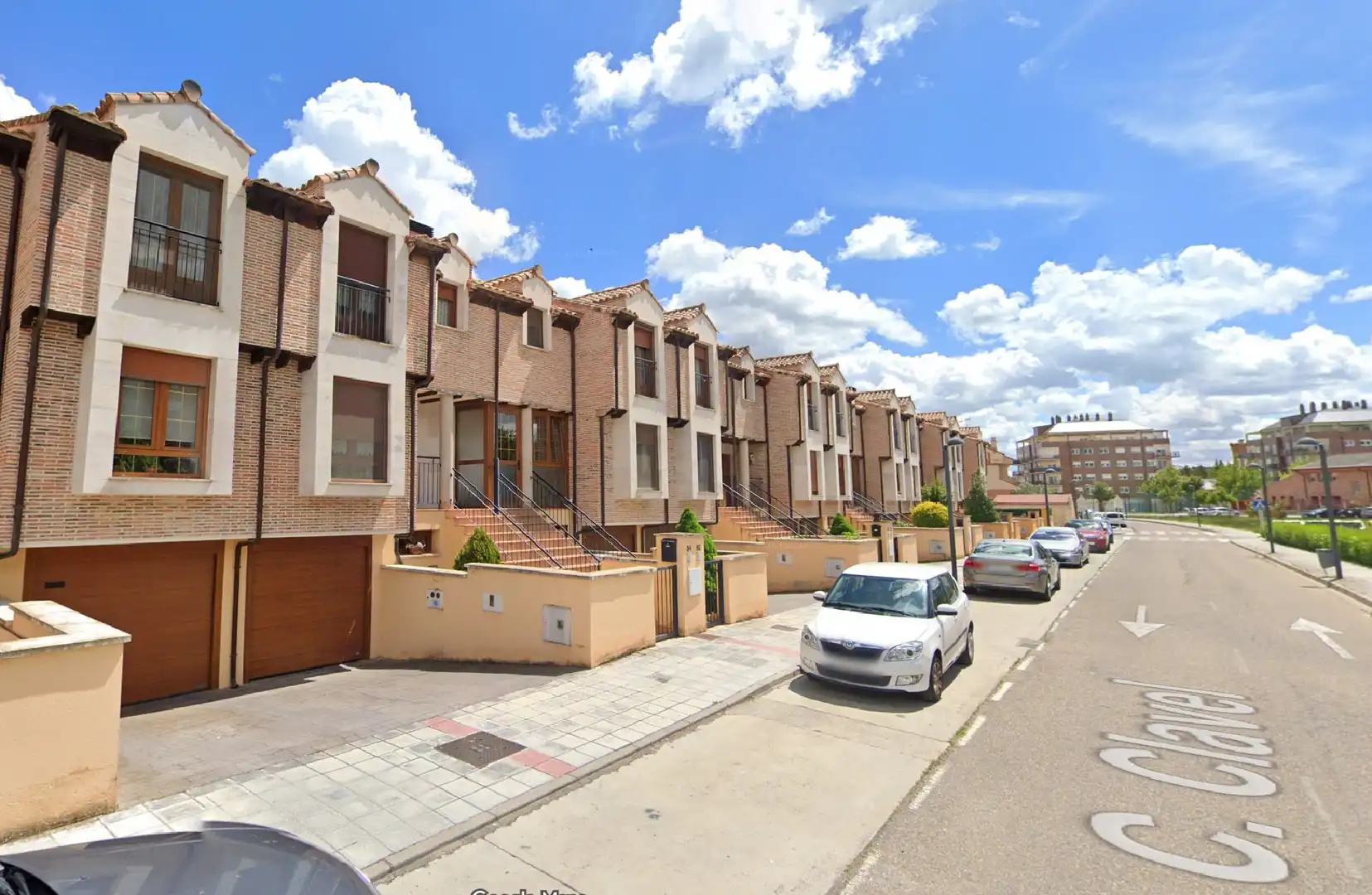 Vista exterior de Casa o chalet en venta en Villamuriel de Cerrato con Calefacción, Jardín privado y Terraza