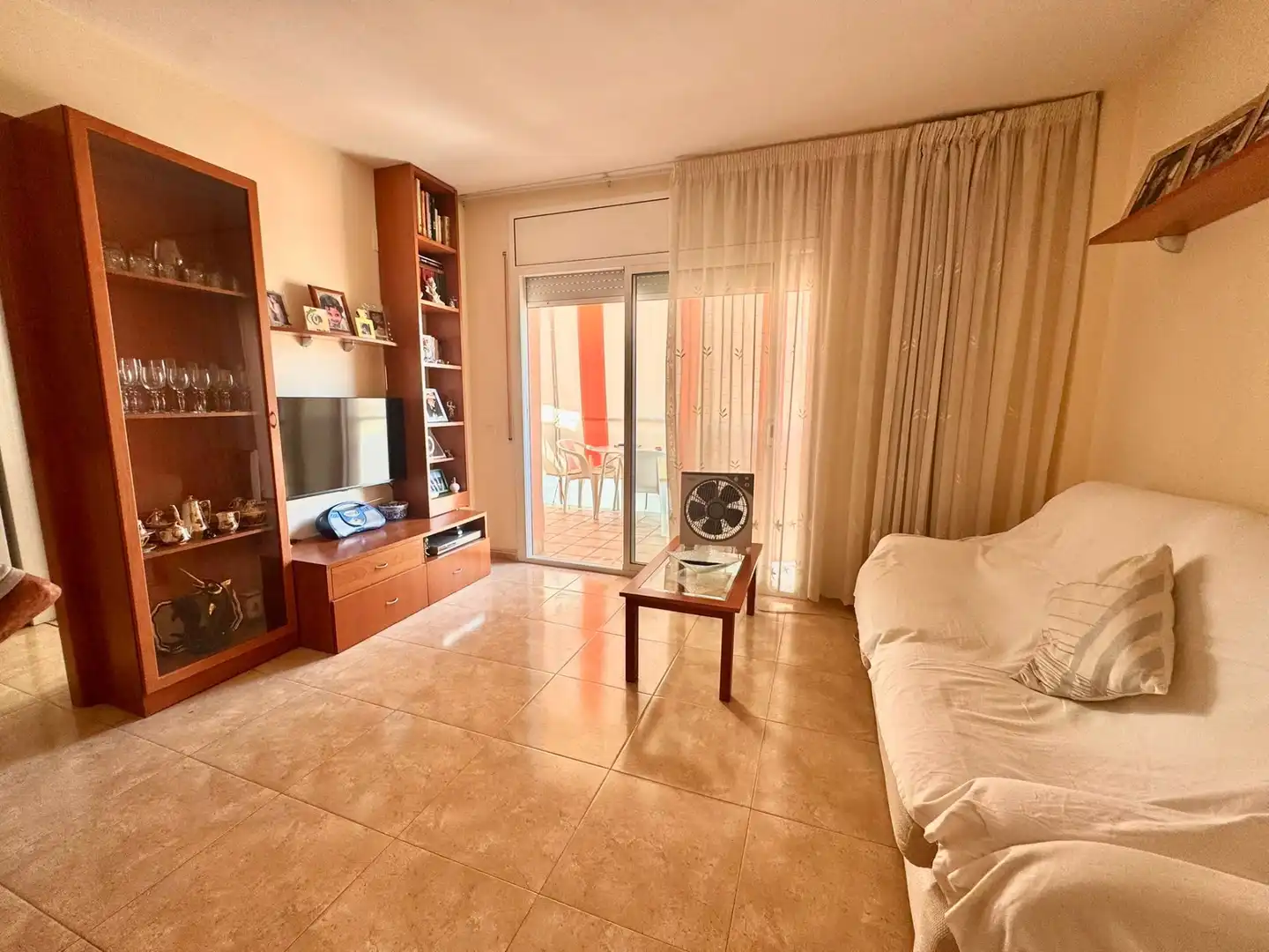 Sala de estar de Ático en venta en Cunit con Terraza