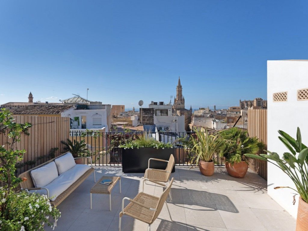 Terrace of Apartment for sale in  Palma de Mallorca  with Air Conditioner, Terrace and Furnished