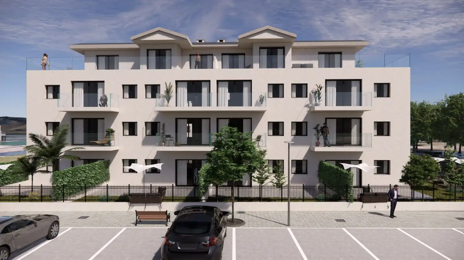 Vista exterior de Piso en venta en Argoños  con Calefacción, Terraza y Balcón