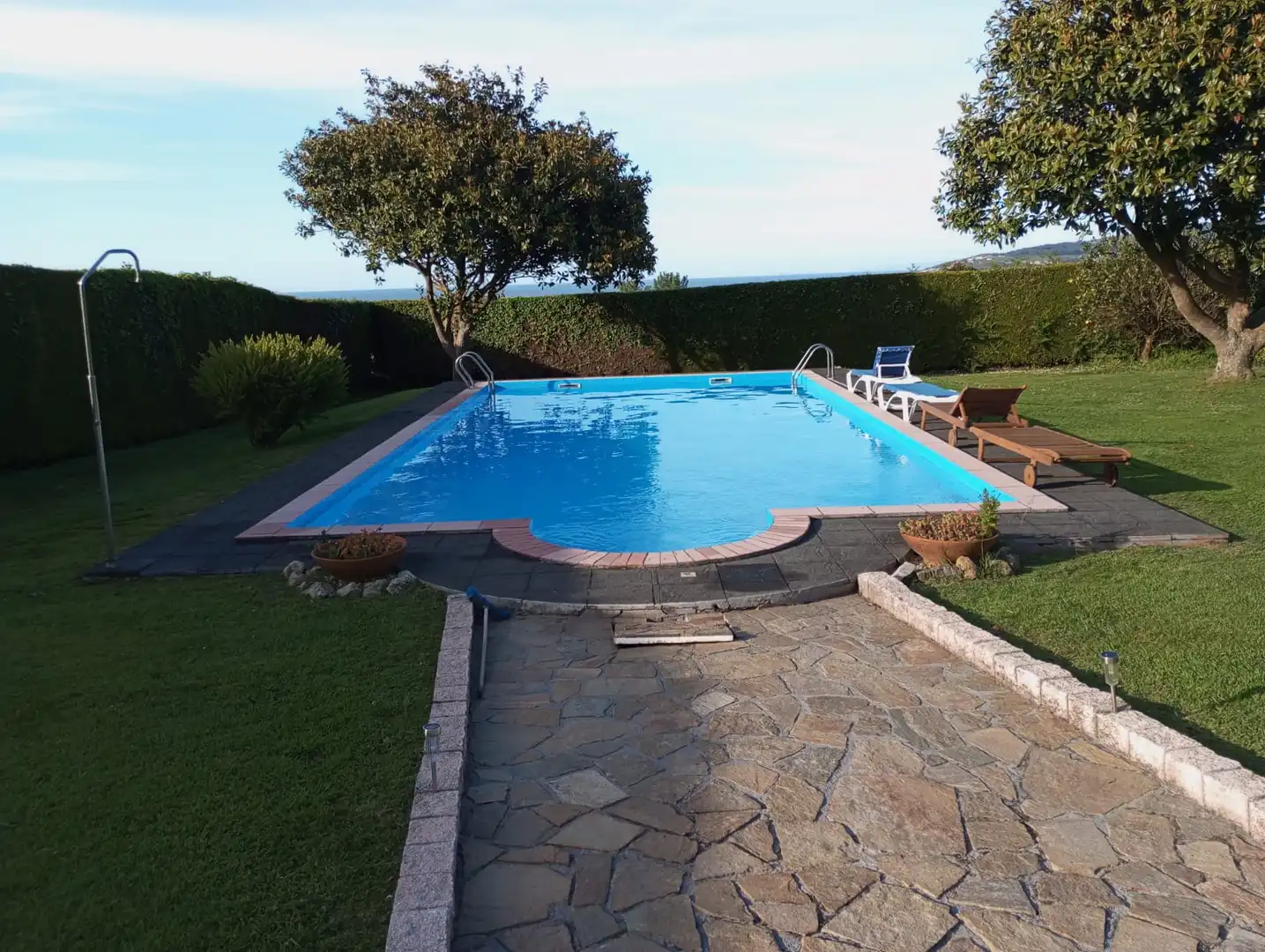 Swimming pool of Houses for sale in Carballo  with Private garden, Storage room and Swimming Pool
