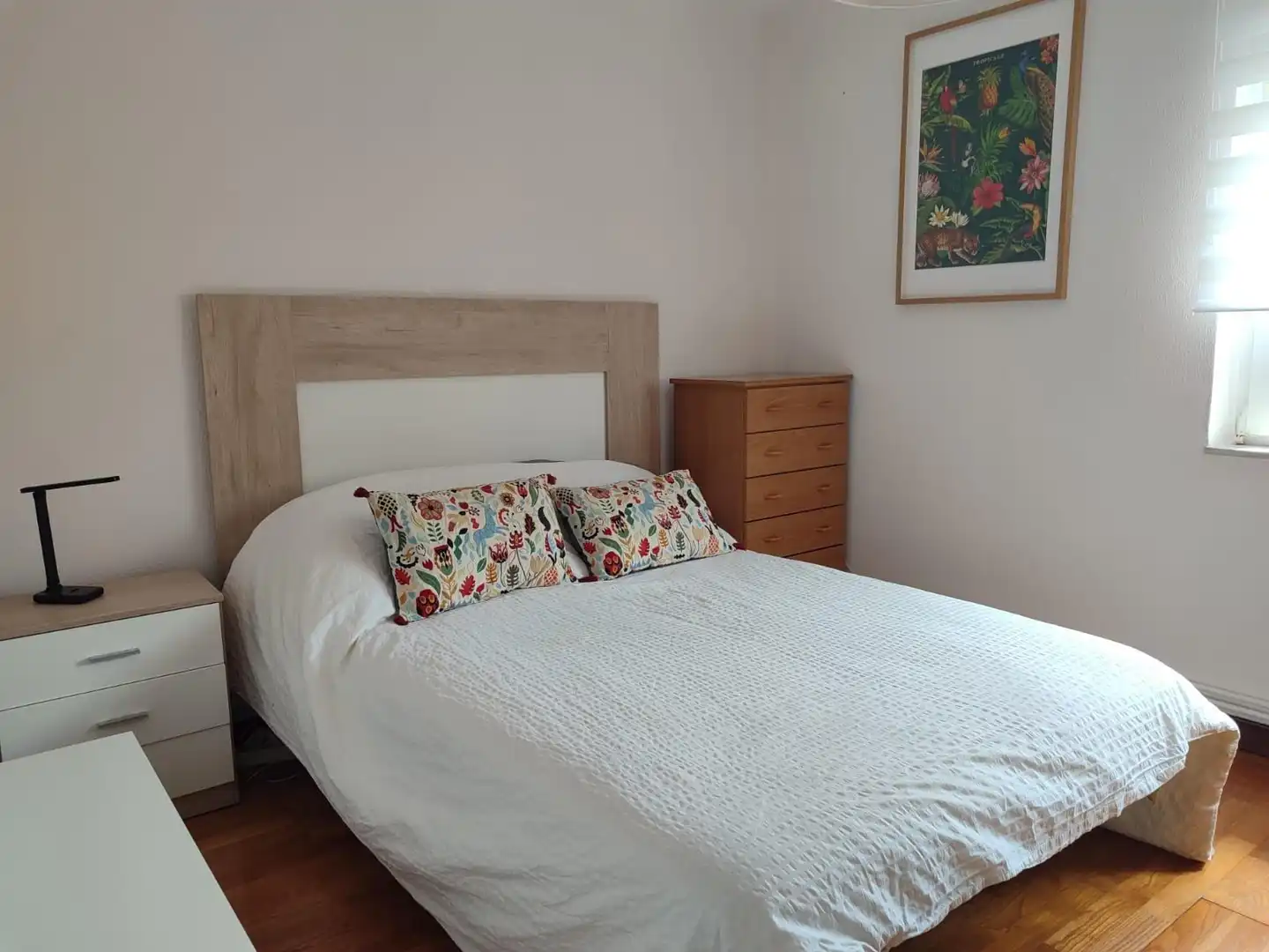 Bedroom of Flat for rent in Oviedo   with Heating and Furnished