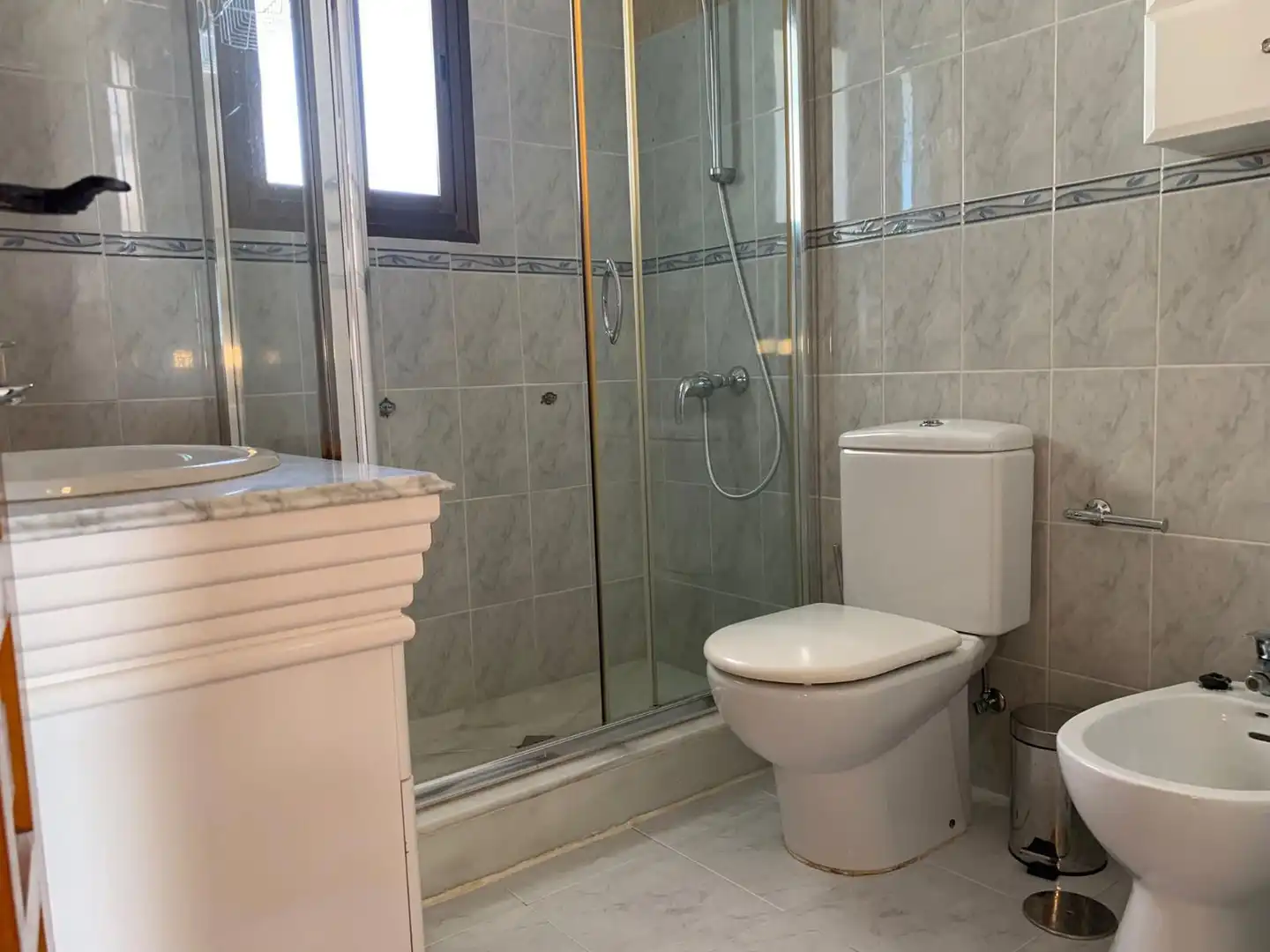 Baño de Casa o chalet en venta en Mijas con Aire acondicionado, Jardín privado y Trastero